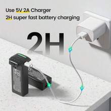 DEERC D65 Intelligent Modular Drone Battery 7.7V 1820mAh Lithiumion Battery Battery For D65 GPS Drones With Camera For Adults 4K Provide 26 Minutes Of Drone Flight Time D65 Accessories - 如圖 - 查看 4
