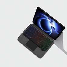 1 件黑魔法键盘保护套适用于 Redmi K Pad 8.8 英寸 2025 游戏平板电脑适用于 Redmi Pad Se 8.7 英寸 2024 背光键盘保护套 - 黑色 - 查看 9