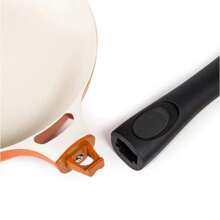 Frigideira Le Cook Grande 28cm Cerâmica Antiaderente Cabo Removível