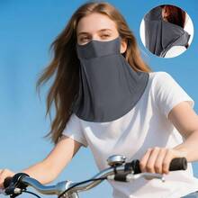 Neck Gaiter Fa Cover Mask Sun Protection Balaclava Breathable Cooling Covering Fa Scarf Bandanas With Ear Loops For Gardening Outdoor - initial - View 4