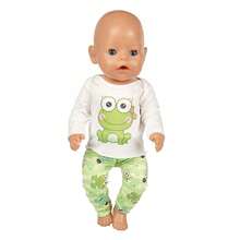 16-18 Inch Doll Green Frog Outfit, Suitable For Autumn/Winter, Christmas Gift (Doll Not Included) - Army Green - View 6