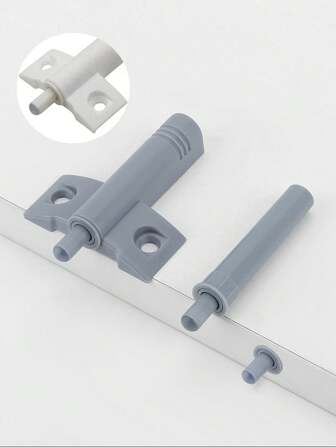 5/10pcs Cabinet Door Soft Close Dampers - Quiet Self-Closing Drawer Buffers, Easy To Install Durable Plastic Hinge Slow Close Mechanism For Smooth Controlled Closing, Perfect For Home & Office (Modern Design), Can Be Used With Weatherstripping For Doors And Windows