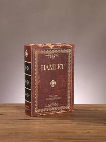 1/3pcs Vintage Faux Books, Decorative Tabletop Accents For Study, Living Room, Bedroom, Multifunctional With Storage, Stationery & Jewelry Box