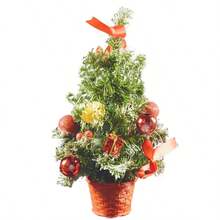 40cm Weihnachtsbaum Tischdekoration, Party Feiertags Ornament, Esszimmertisch Mittelstück, Weihnachtsdekoration, Neujahrsgeschenk, Weihnachtswanddekoration, Deko für Studentenwohnheim