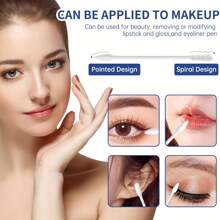 1000 Count Bamboo Universal Cleaning Swabs - Standard Bud With Double Tips For Personal Hygiene, Home Clean, Beauty, Ear, Applicator, Cleansing - Formaldehyde-Free, Multi-Purpose Use, Personal Care Accessories, Ergonomic Design, Durable Swabs