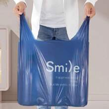 50pcs/Pack Large Size Pink Trash Bags, Heavy Duty Plastic Bags For Home, Kitchen, Living Room, Bedroom, Bathroom, Office, Dorm Use