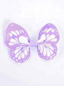 24Pcs Random Colorful Butterfly Hair Clips, Girls' Hair Clips, Hair Accessories For Birthday Parties And Performances