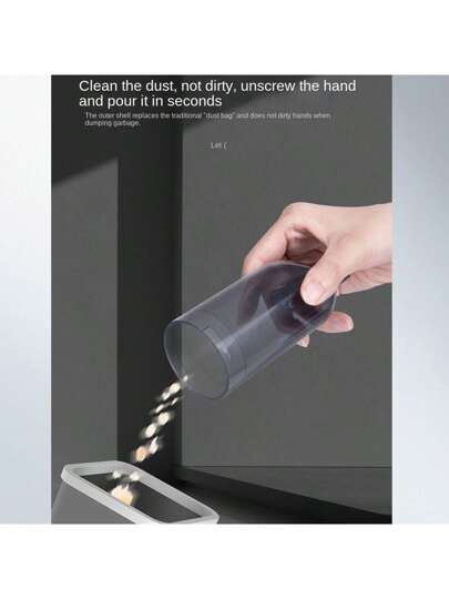 Car Home Stofzuiger Cleaner Cordless Super Suction Brush In Head Lightweight Portable Can Be Cleaned Washable Recycling Cartridge view 7