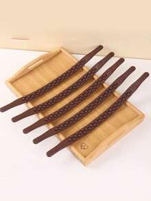 1pc 37-Bead 3-Row Massage Roller, Full Body Massage, Meridian Massage, Back Scraping Gua Sha, Salon Back Massage, Muscle Scraping Gua Sha Massage Stick - Multicolor - View 2