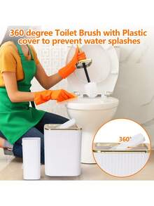 3/6pcs Luxury Bathroom Accessory Set, Includes Soap Dish, Toothbrush Holder, And More, Suitable For Home Bathroom Decor, Bathroom Accessories, Bathroom Storage, Autumn Decor And Back To School - Multicolor - View 12