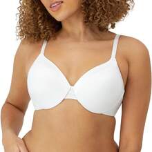 Maidenform Women's Comfort Devotion Underwire Bra, Full Coverage Convertible T-Shirt Bra - 白色 - 查看 1