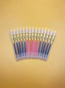 8 Pieces/15 Pieces/Expandable Gel Ink Pen Set: Black/Red/Blue, 0.5mm Fine Point Ball Pen, Office And School Supplies, Student Stationery