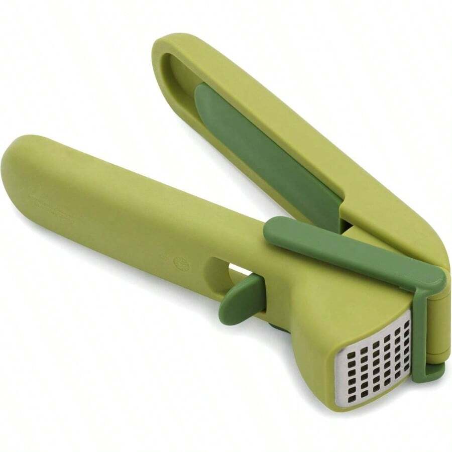 Joseph Joseph CleanFor Garlic Press  Garlic Minr With TriggerOperated Wiper Blade  Handy Cleaning Tool, Green - 綠色 - 查看 1