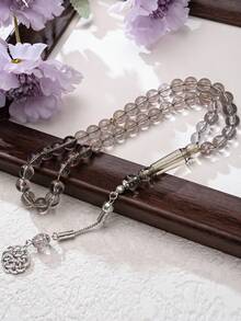 45pcs Transparent Acrylic Rosary Beads For Arabic Daily Prayer - Multicolor - View 3