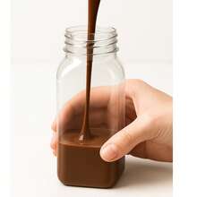 10 PET Bottles 200ml / 300ml With Lid For Juices And Sugar Cane Juice Direct From The Factory - màu đen - Xem 9