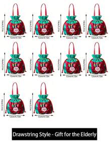 1 pieza/5 piezas/10 piezas Bolsas de regalo de Navidad, Bolsa de regalos de Papá Noel, Bolso de muñeco de nieve navideño, bolsas de Apple para regalo en Nochebuena, Empaque de frutas navideñas, Regalos para dulces, Recuerdos decorativos
