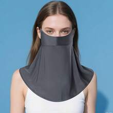 Neck Gaiter Fa Cover Mask Sun Protection Balaclava Breathable Cooling Covering Fa Scarf Bandanas With Ear Loops For Gardening Outdoor - initial - View 5