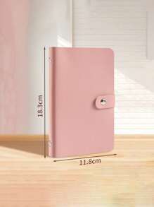 信封式预算挑战活页夹、省钱活页夹、PU 皮革钞票收纳簿、钞票照片、邮票和银行卡收纳的钱袋、多功能活页收纳整理袋、大容量现金收纳笔记本、生日/新年礼物、多功能活页收纳整理袋、便携式钱包、透明卡夹、旅行配件、波西米亚风