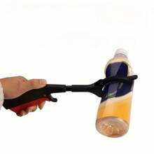 Durable Plastic Gripper Tool, Multi-Function Sanitary Trash Tongs With Metal Bar Litter Picker, Long Handle Trash Grabber For Garbage, Clothes And Other Clutter, Convenient Grasping Claw