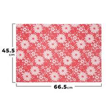 Alfombra Antideslizante de Secado Rápido, Suave | Tapete Absorbente de Baño de PVC, Lavable a Máquina, Fácil de Limpiar, Diseño Minimalista Moderno para Baño, Lavabo, Regadera, Entrada o Lavandería | Decoración de Baño Funcional y Elegante - Rojo / Blanco - Ver 4