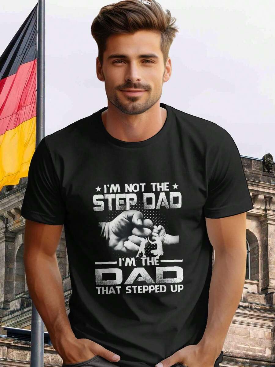 Men T-Shirts - 黑色 - 查看 1