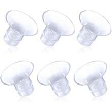 2025-New  6Pcs Flange Inrts 21mm Compatible With M Wearable Breast Pump S12 Pro/S9 Pro/S12/S9, For TSRETE/Spectra/ 24mm Shields/Flan, Reduce 24mm Tunnel Down To 21mm
