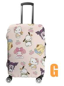 Funda protectora y cubierta antipolvo para maleta, Funda protectora para maleta de tamaño completo de SANRIO, esencial para viajes diarios al air y vacaciones, Funda de equipaje reforzada para viajes de verano, Cubierta antipolvo para maleta, regalo pequeño para fiestas, esencial para la protección del equipaje de los estudiantes durante la temporada de regreso a clases