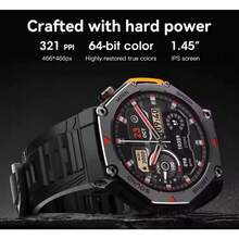 Smartwatch M-Rex4 Ma31Microwear Waterproof 5 ATM ChatGPT GPS Sport Mode Original - Orange - View 6