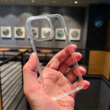 Flexible Transparent TPU Phone Case Compatible With IPhone 15 14 13 12 11 Pro Max X XS Max XR 15 14 8 7 Plus, Camera Height Protection Clear Phone Case