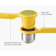 Joseph Joseph Helix Citrus Press Juir, Ergonomic Twist Action Hand Press, Lemon/Lime Squeezer,   Yellow - Máy ép cam vàng - Xem 3