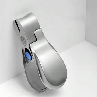 Set di accessori per la rifinitura in acciaio inossidabile con pinza ELQ N con grandi ciglie, pinze per polvere e effetto fai-da-te, cinturini N