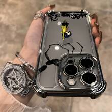 Anime Trending C-Coral Lin New Design Pattern Phone Case Compatible With IPhone 16 15 14 13 12 11 Pro Max X XR XSMAX 8 7 Plus Luxury Transparent Soft Back Cover - 混合顏色 1 - 查看 6