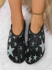 Women's Home Slippers - Slip-On Low-Cut Sock Shoes, Suitable For All Seasons, Multi-Purpose For Yoga, Diving, Dancing, Random Pattern - Multicolor - View 6