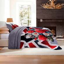Suavecito Double Jumbo Shearling Reverse Coverlet - 瓦杜茲 - 查看 2