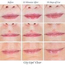 6pcs  Plumping Lip Gloss - Hydrate & Volumize - High Shine Lip Plumper - Hyaluronic Acid & Peptides Visibly Smooth Lip Wrinkles - Cruelty-Free - 無色 - 查看 5