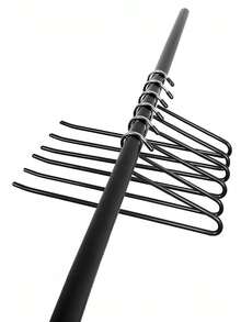 10件裤架，天鹅造型设计，开口，适合挂牛仔裤、围巾等各类衣服，节省空间，金属材质，防滑耐磨，黑白灰色。 - 彩色 - 查看 6