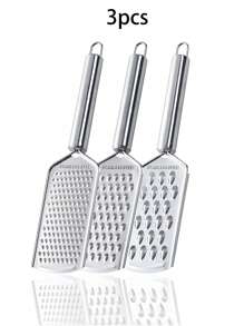 1 pieza/3 piezas Rebanador multifuncional de acero inoxidable para frutas y verduras, rebanador de rábano, rebanador de patata, rebanador de verduras, raspador, rebanador de limón, rallador de queso, rebanador de queso, rebanador de ajo multifuncional de acero inoxidable, picador de jengibre, rebanador de queso, rebanador manual de jengibre, rebanador de queso creativo para el hogar, rebanador de verduras