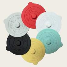 北欧风格 6 件套 6 色硅胶防尘杯盖，适用于马克杯和玻璃杯 - 圣诞节或万圣节的完美礼物，适合送给家人、同事和朋友 - 彩色 - 查看 8