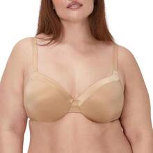 Maidenform Women's Comfort Devotion Underwire Bra, Full Coverage Convertible T-Shirt Bra - 身體米色 - 查看 1