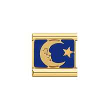 Stylish DIY Modular Kit, Punk Graffiti Pattern Evil Eye - Moon, Star, Heart Stainless Steel Bracelet Modules, Fashionable And Versatile, Suitable For DIY Jewelry Making, Create Personalized Jewelry Accessories, Unisex, Great Gift Idea - Hip-hop Punk Style - View 8