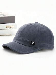 1 Pc Unisex Short Brim Personalized Retro American Style Small Logo Snapback Hat - Multicolor - View 9