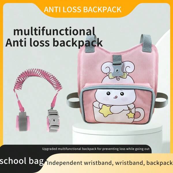 Kids Safety Anti-Lost Harness, Baby Toddler Anti-Lost Wristband, Anti-Lost Leash