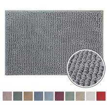 Non-Slip Bath Mat 40 X 60 Super Absorbent Soft Noodle Ball Various Colors - Light Green - View 4