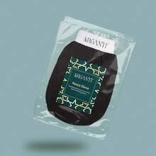 Moroccan Exfoliating Kessa Glove - Traditional Beauty Essential For Deep Skin Cleansing, Skin Exfoliation & Dead Skin Removal (Set Of 2 Body (Black/Garnet)) - Single - View 6