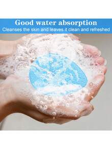 7 件套清洁套装、深层清洁美容 SPA 面膜刷、柔软头带、发带套装、温和去角质刷、硅胶双头面部刷、多功能便携式护肤工具（带洗漱包）、面部按摩和日常美容计划器、方便携带旅行、护肤头带、美容、护肤产品、水疗、自我护理、护肤工具、面部护理、美容师用品、皮肤、洗面奶、面部 - 藍色 - 查看 6