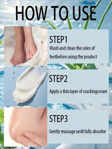 Repair And Moisturize Quickly Calm Dryness Itching And Discomfort Improve Redness And Dandruff In The Feet Refreshing And Non Sticky Foot Care For Soothing Relief - Multicolor - View 6