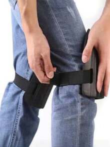 2 piezas Almohadillas para el tobillo para mujeres y hombres - Alfombrillas impermeables ligeras para la rodilla foam y almohadillas de ajuste fácil para jardinería con tiras Adjustable - almohadilla para las rodillas para trabajo