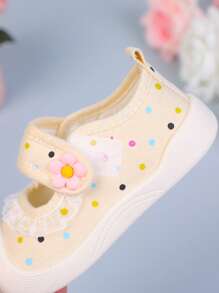 Toddler Boys/Girls Soft Sole Lightweight Spring First Walking Shoes, Suitable For Spring And Autumn - Yellow - View 9