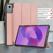Tablet Case For Honor Pad X9 X8 X8A X8Pro 11.5 SE 11 11.5"S Cover For Xiaoxin Pad Tab M9 M10 M11 Case For Galaxy Tab S10 S9 S8 S7 FE Plus S6 Lite Tablet PC Leather Tri-Folding Stand Cover For IPad Pro 11 Air 11 13 For Xiaomi Redmi Pad SE 6S Pro Auto Sleep Edge Protection Protective Shell