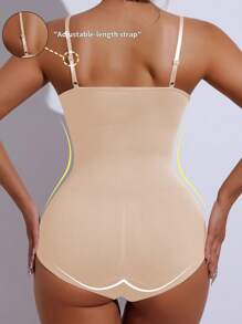 加厚塑身衣，瘦身，塑身，收腹，提拉，丰胸 - 杏色 - 查看 8